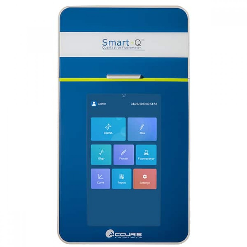 Fluor&ocirc;metro Smart-Q, para quantifica&ccedil;&atilde;o de DNA, RNA e prote&iacute;na