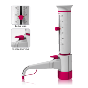 Dispensador de garrafas com v&aacute;lvula AHN myDpette&reg; 2.5 - 25.0 ml 