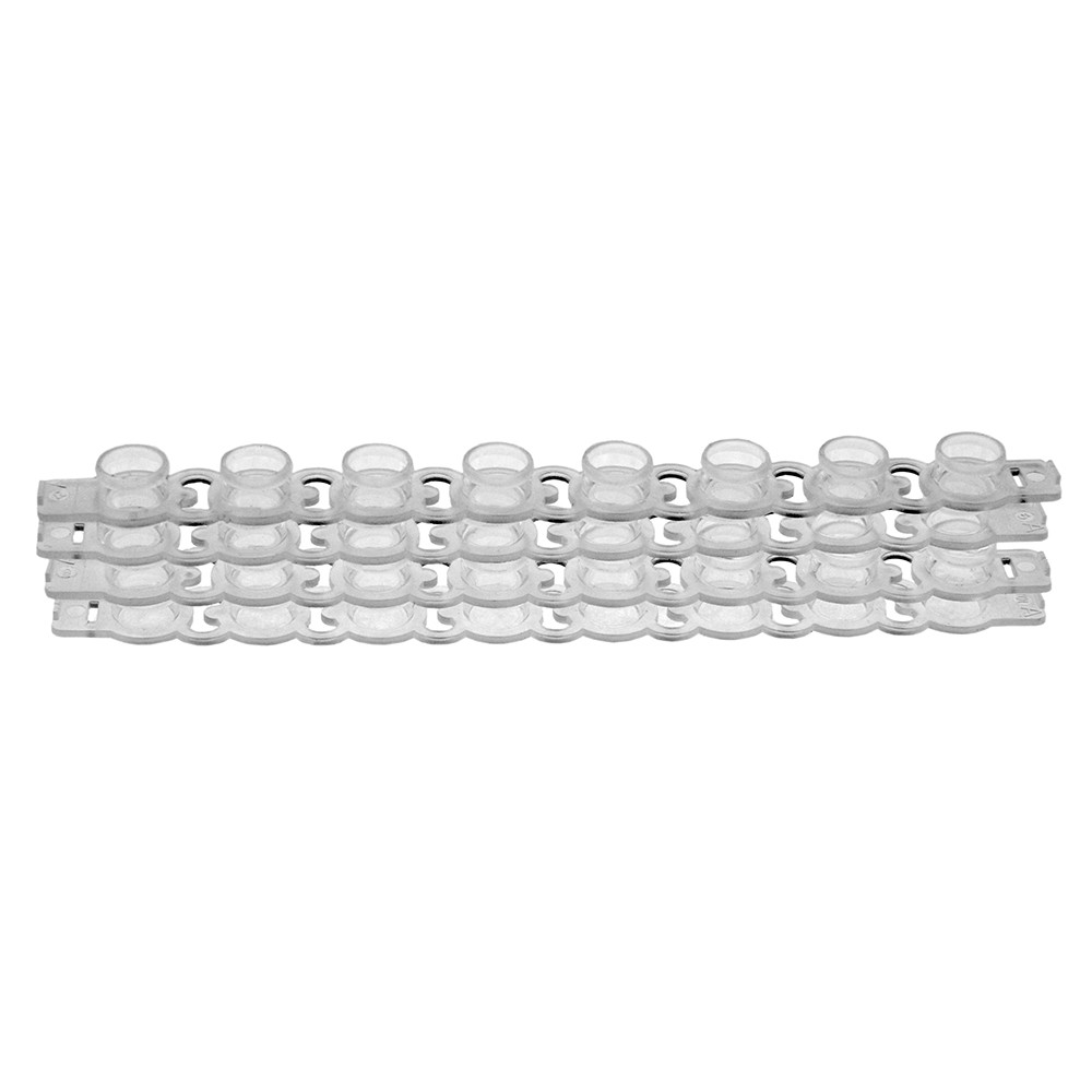 Tampas para 8 Microtubos Strips (Tiras)