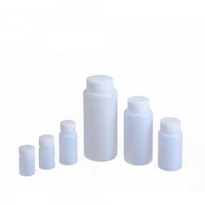Frasco Boca Larga 250 mL em HDPE com Tampa de Rosca &ndash; Centrifuga&ccedil;&atilde;o 4.000 g 