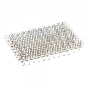 Microplaca para PCR sem saia com po&ccedil;os elevados de 200 uL