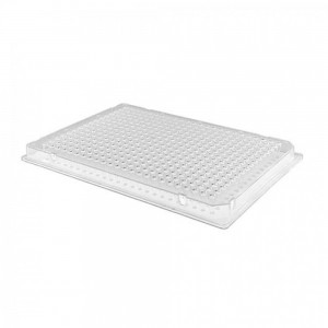 Placa de PCR de 384 po&ccedil;os de 50 &mu;l  borda inteira