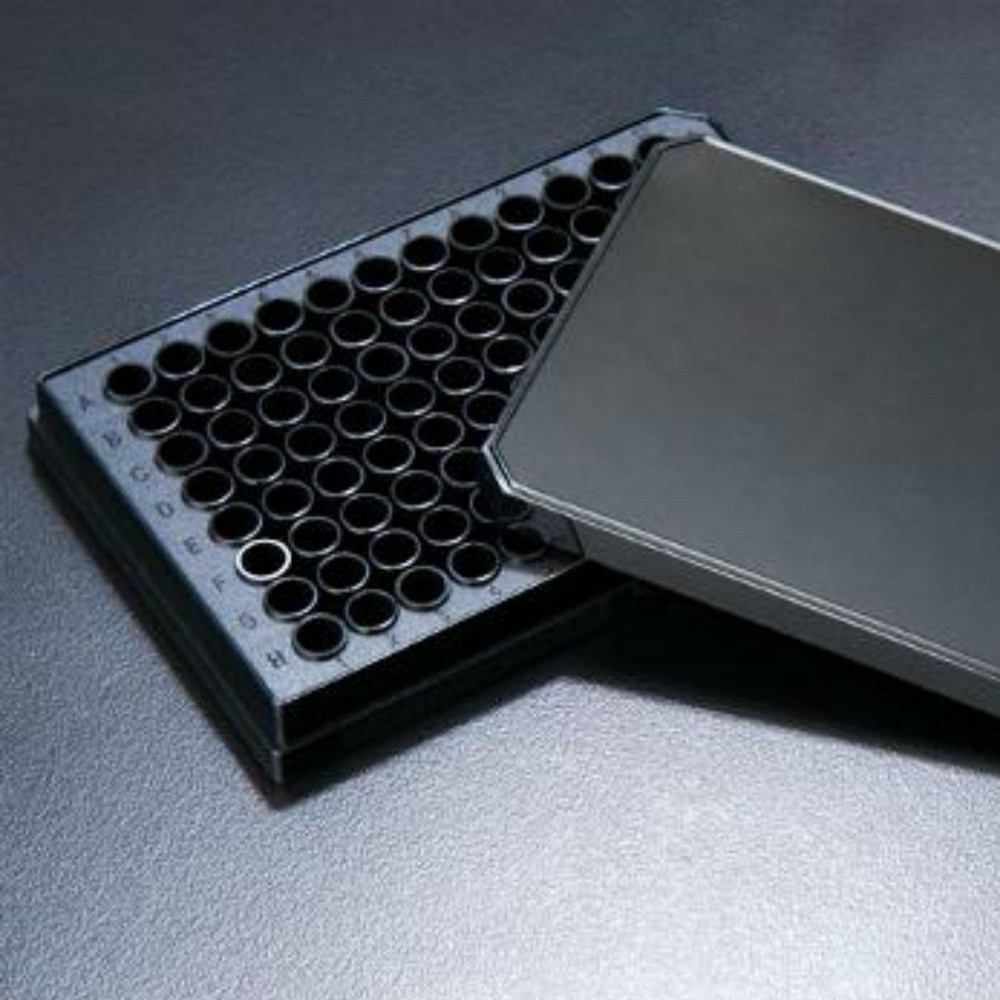 Microplaca Preta com 96 po&ccedil;os para Fluoresc&ecirc;ncia