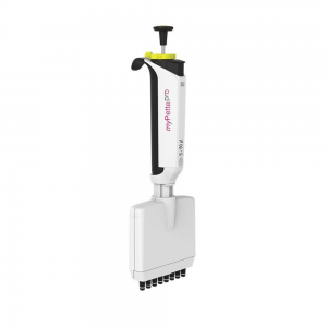 Micropipeta Multicanal AHN myPette Pro com 8 canais Volume Vari&aacute;vel de 20 &ndash; 200 &micro;l 