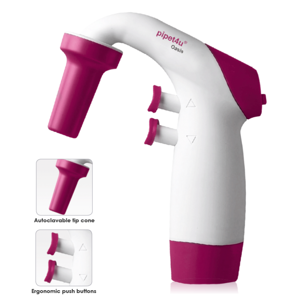 Pipetador pipet4u&reg; Oasis Pipette  0.1-100 mL 
