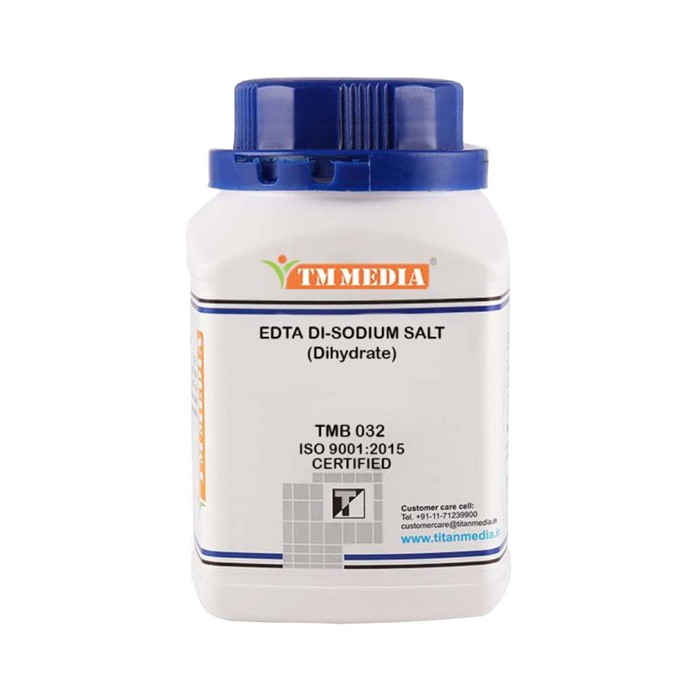 Sal EDTA Diss&oacute;dico (Di-hidratado) - Titan - Frasco 500g