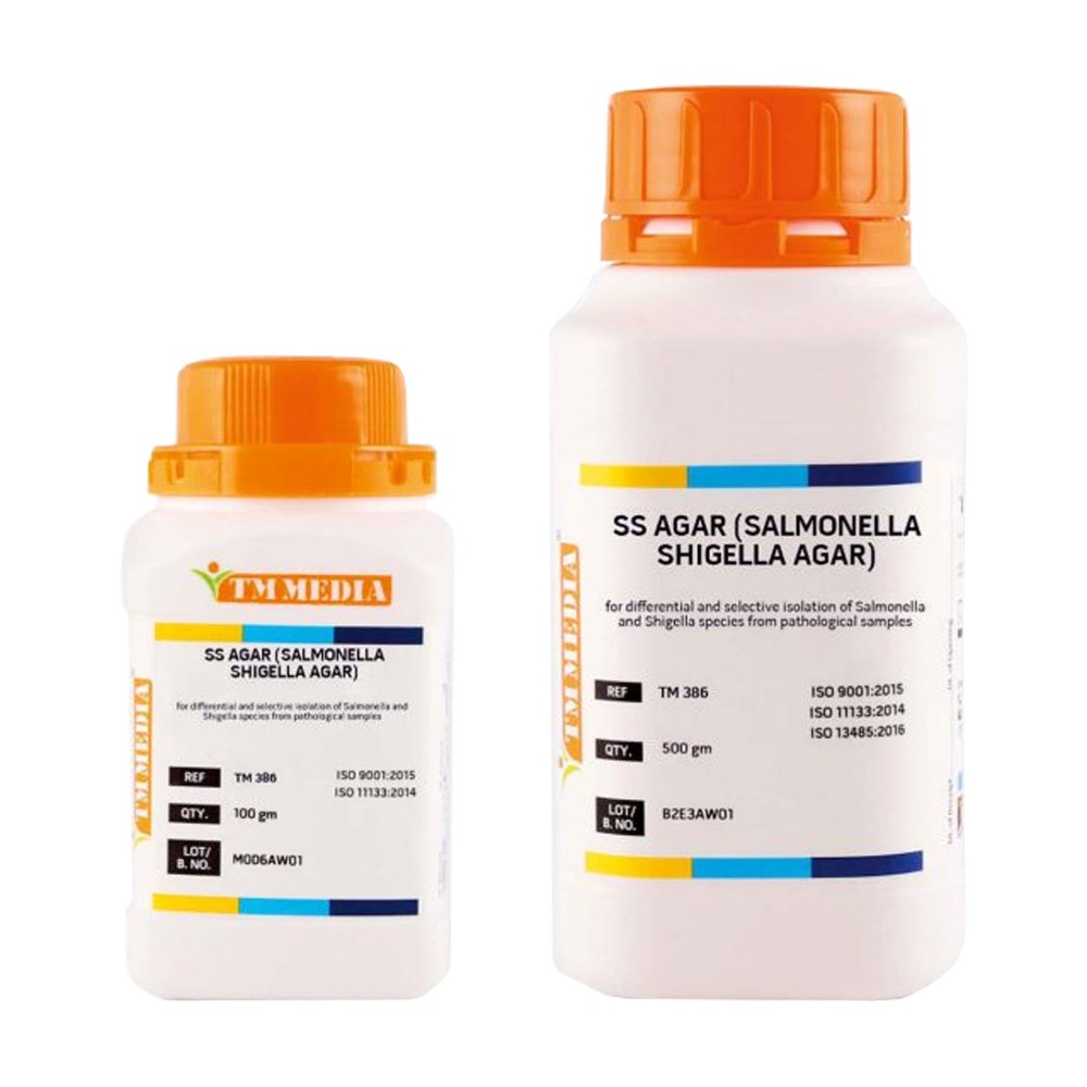 Agar Salmonella Shiguella (Agar SS) - Titan - Frasco 500g