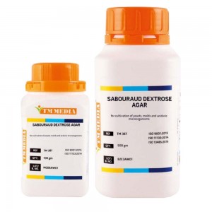 &Aacute;gar Sabouraud Dextrose - Titan - Frasco 500g
