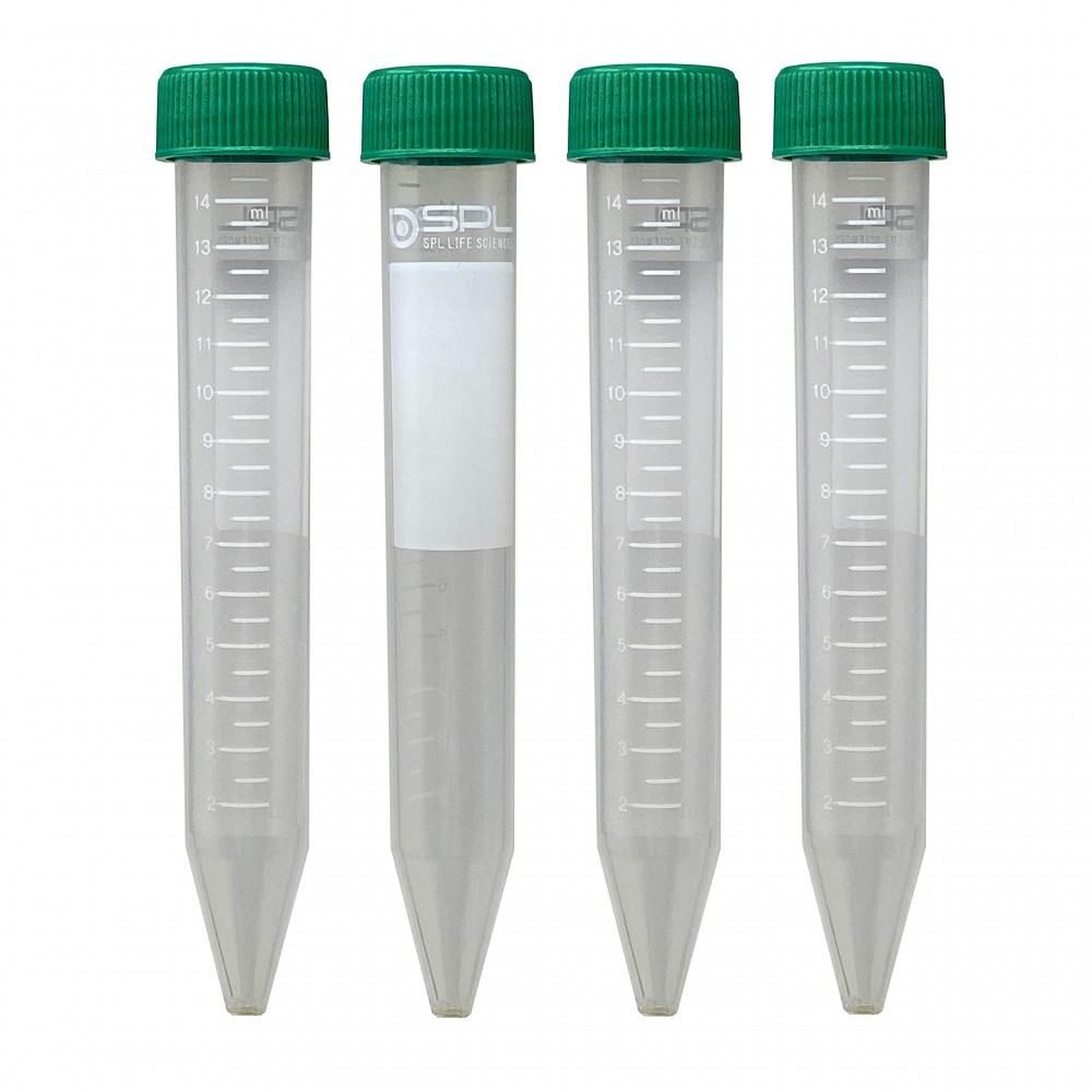 Tubos C&ocirc;nicos tipo Falcon de 15mL para Centr&iacute;fuga 