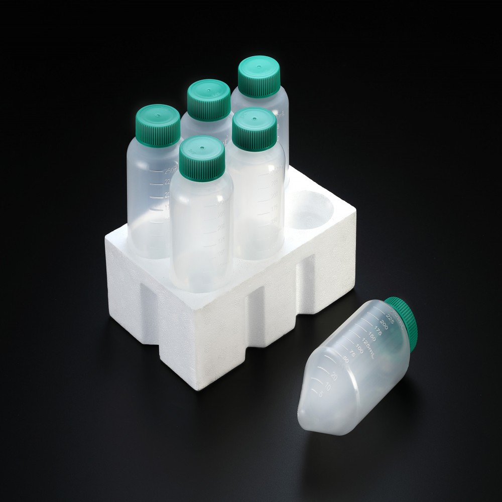 Tubo c&ocirc;nico 250 ml para armazenamento de amostras e centrifuga&ccedil;&atilde;o