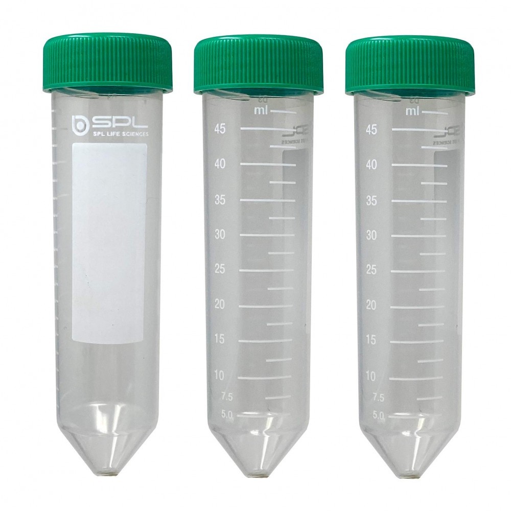 Tubos C&ocirc;nicos tipo Falcon de 50 ml para Centr&iacute;fuga 